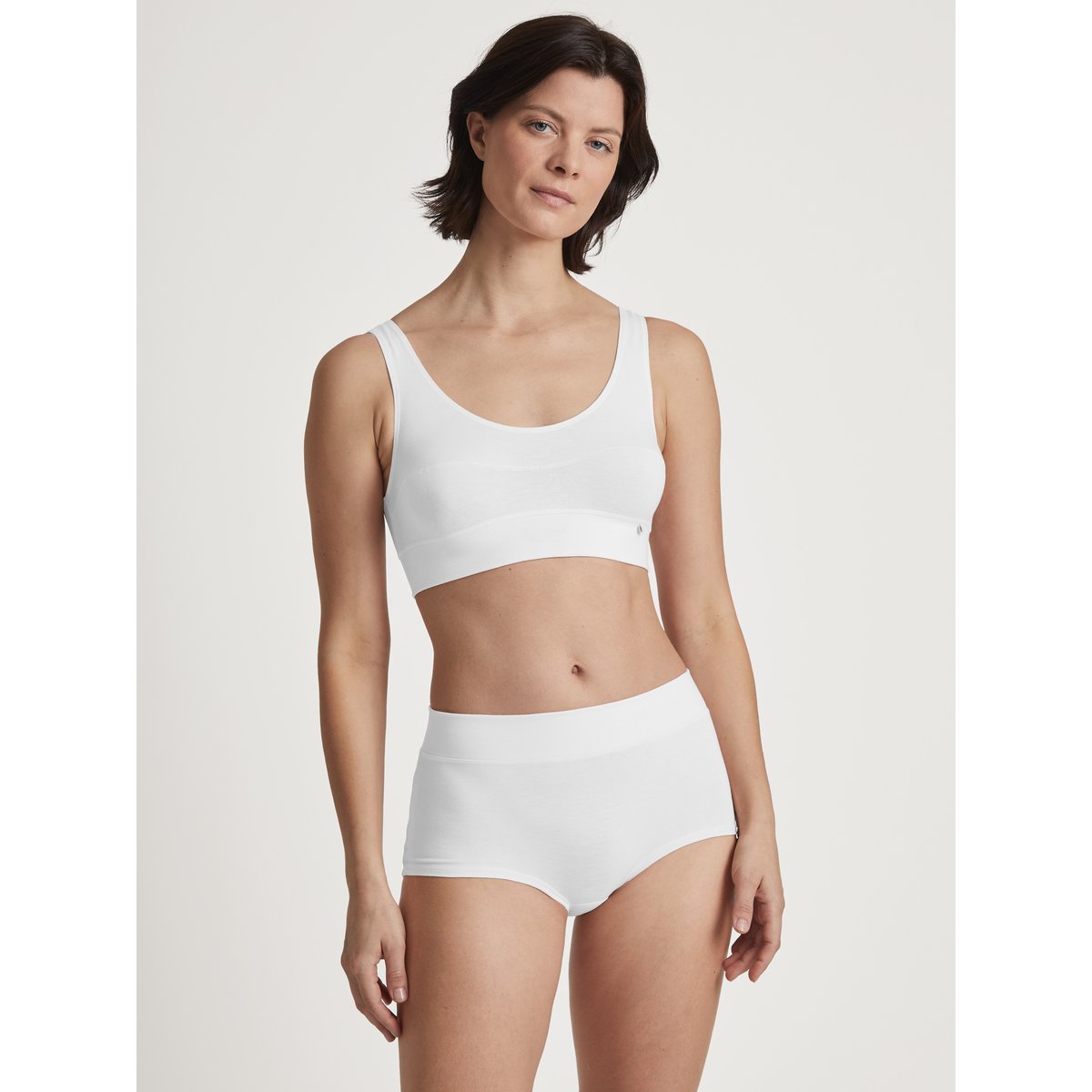 Pantalon Coton ELASTIC SPECIAL blanc, CALIDA