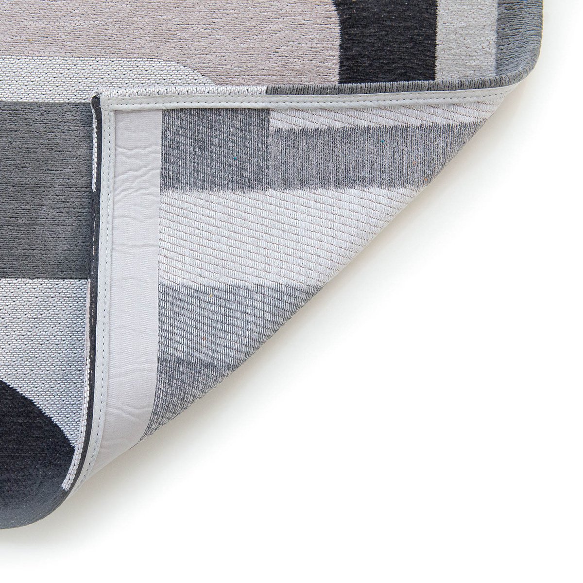 Tapis intérieur/extérieur tissé plat PRUSSY gris, NOVATREND