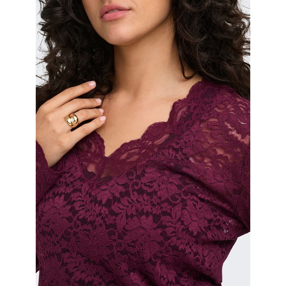 Blouse fig, ONLY CARMAKOMA