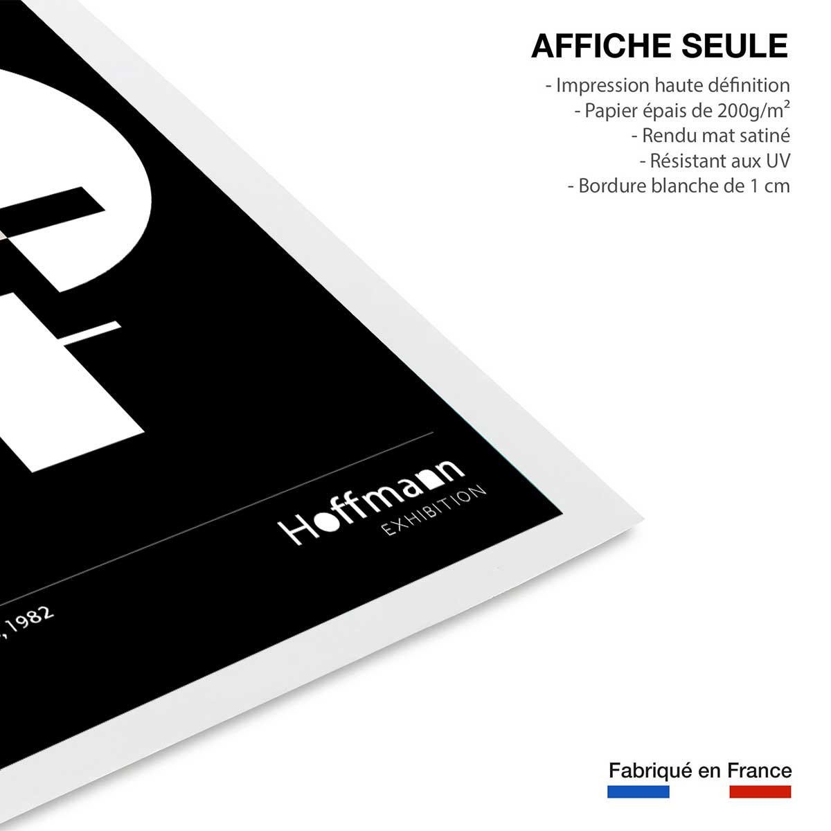 Poster Exposition hoffmann affiche seule, HEXOA