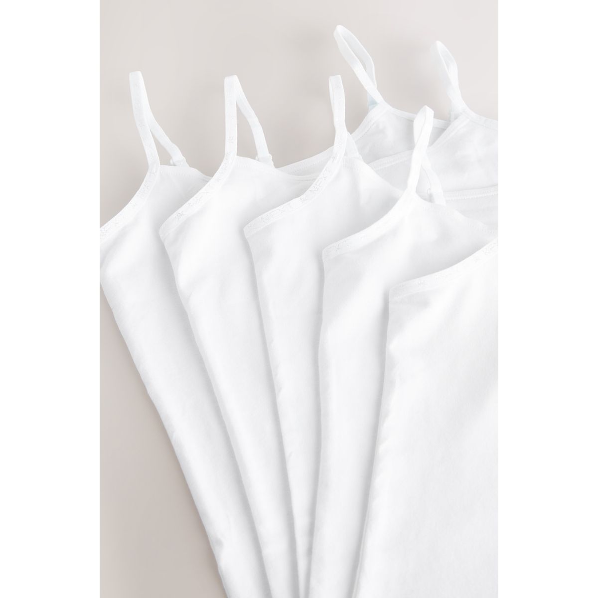 Caraco en dentelle, lot de 5 blanc, NEXT