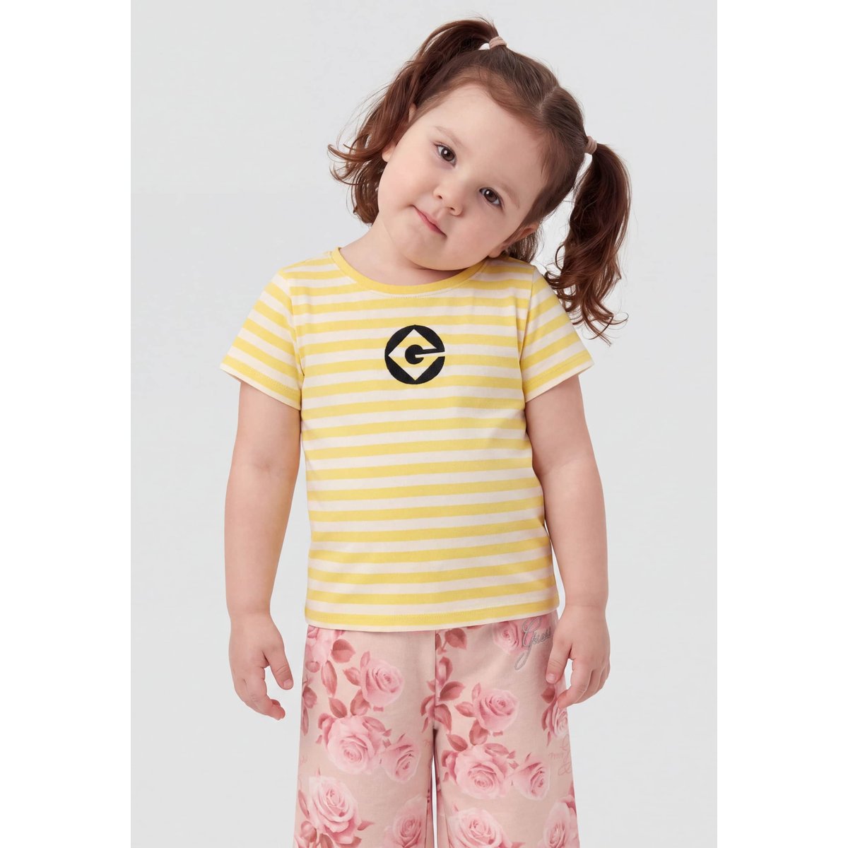 T-Shirt Rayé Gj X Minions jaune, GUESS KIDS