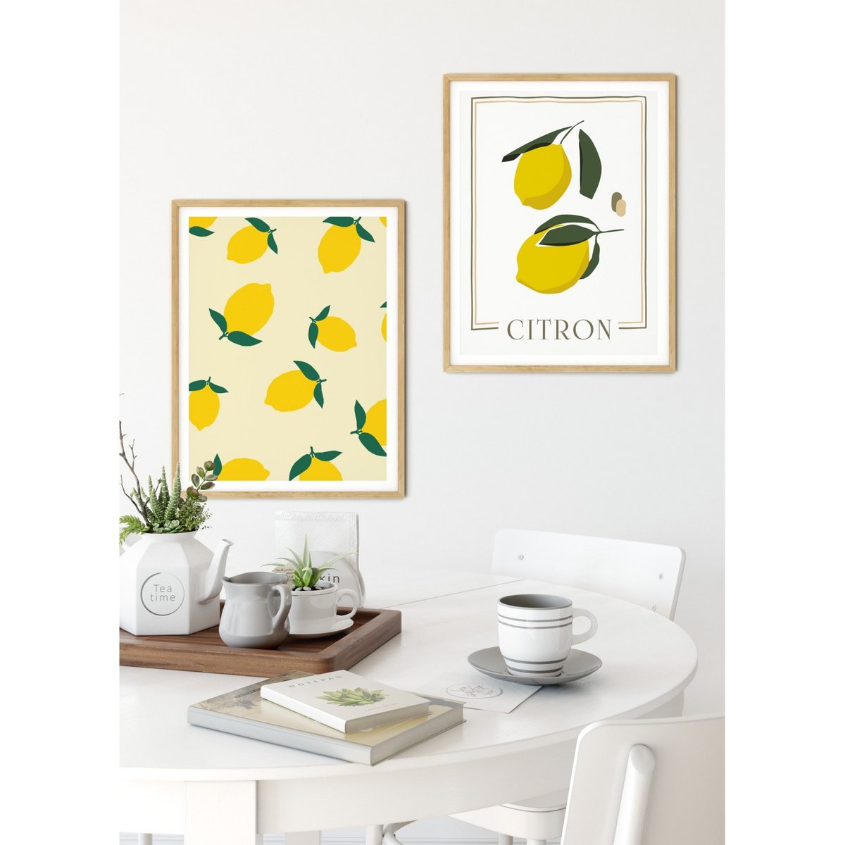 Affiche Citron blanc, L'AFFICHERIE