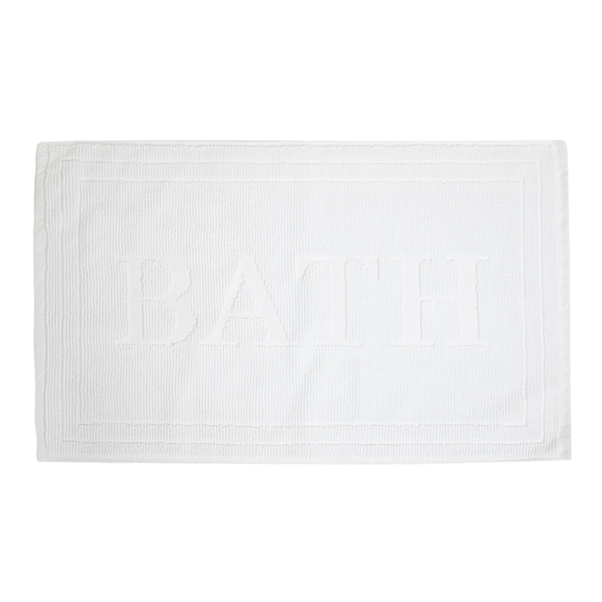Tapis de bain 1050 g/m² BATH blanc, SENSEI MAISON