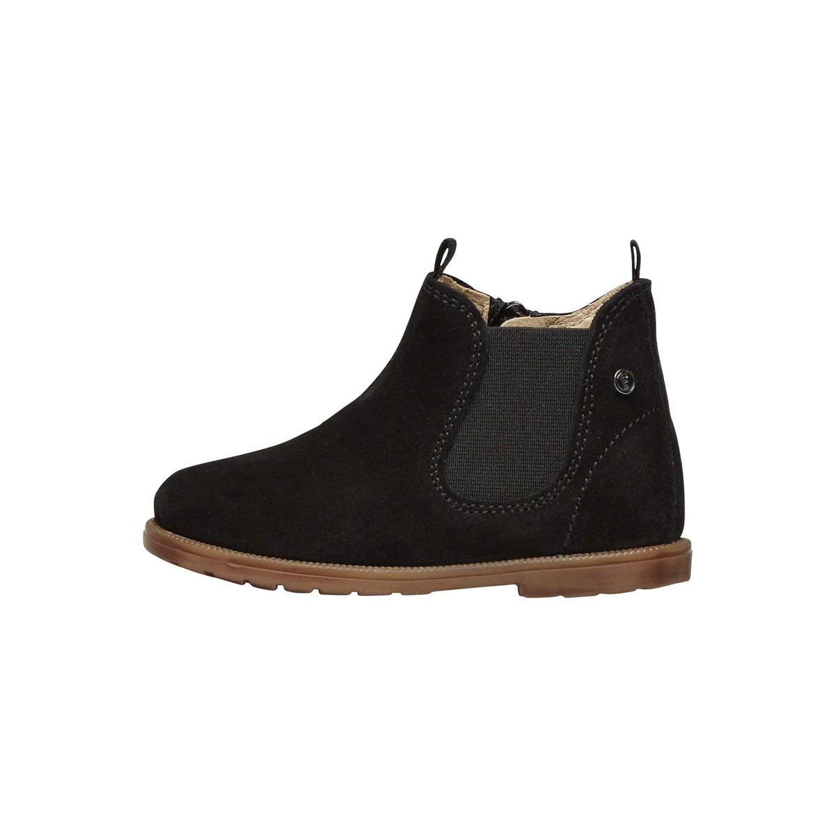 Bottine En Daim Winter Wood noir, FALCOTTO