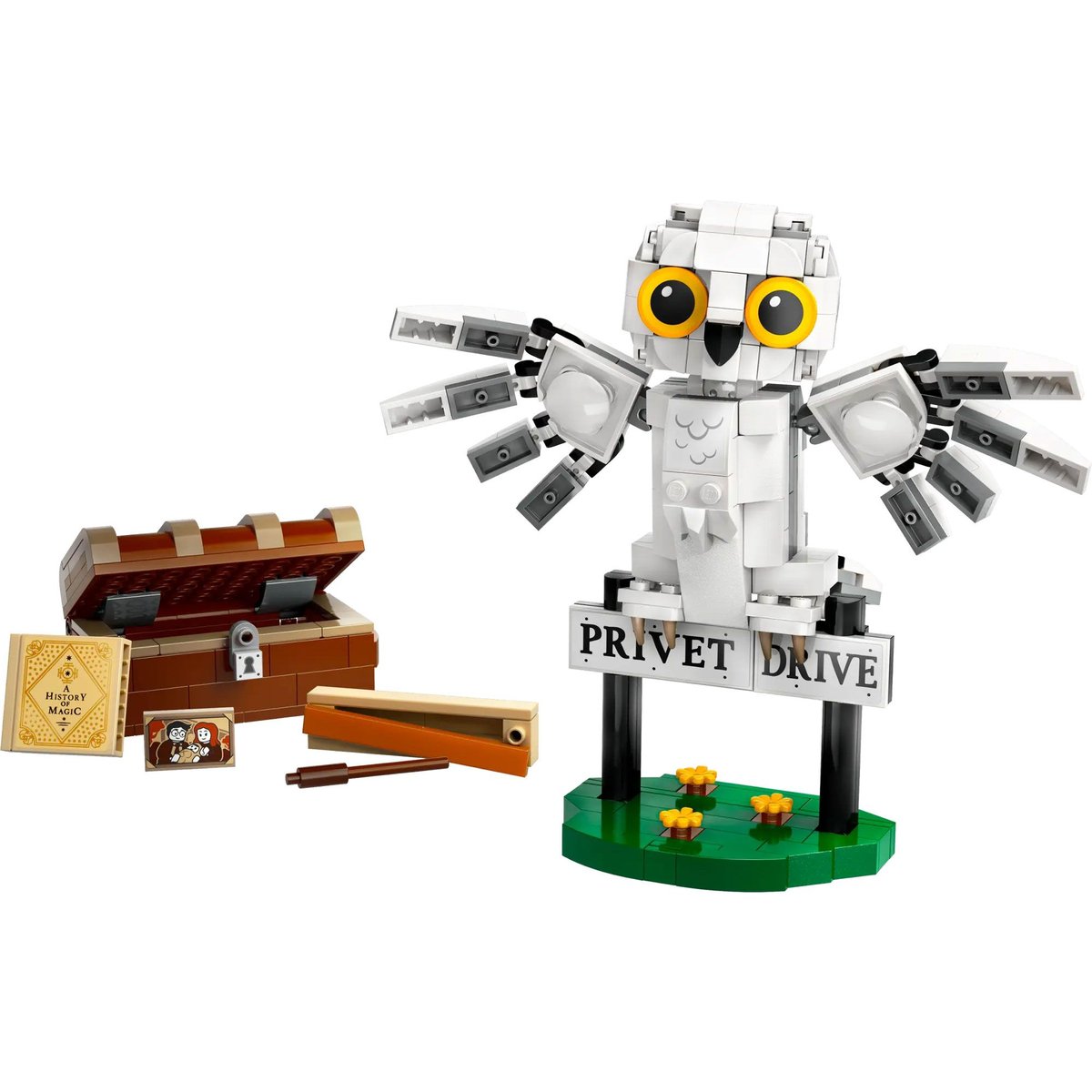 LEGO Harry Potter - Set Hedwige au 4 Privet Drive - 76425 pour les jeunes sorciers multicolore, LEGO