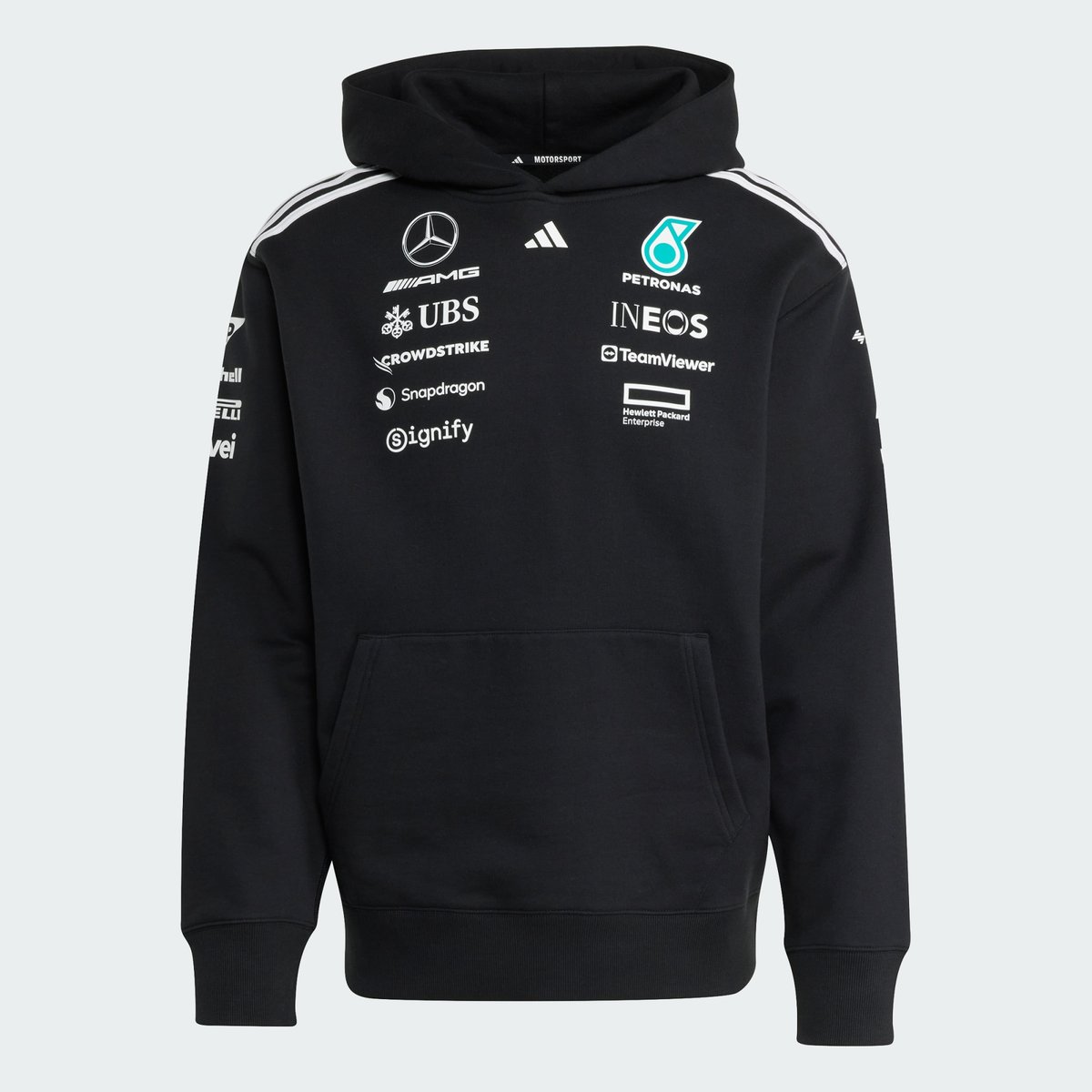 Sweat-Shirt À Capuche Mercedes - Amg Petronas Formula One Team Sweat-Shirt À Capuche Mercedes - Amg Petronas Formula One Team black / white, adidas Performance