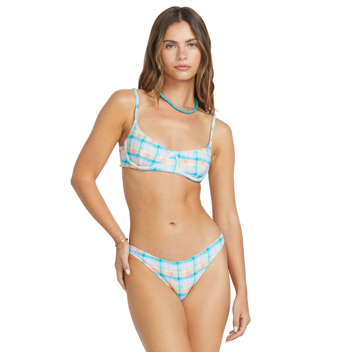 Bas de bikini couvrance medium CHECK THE WAVES multi multi, BILLABONG