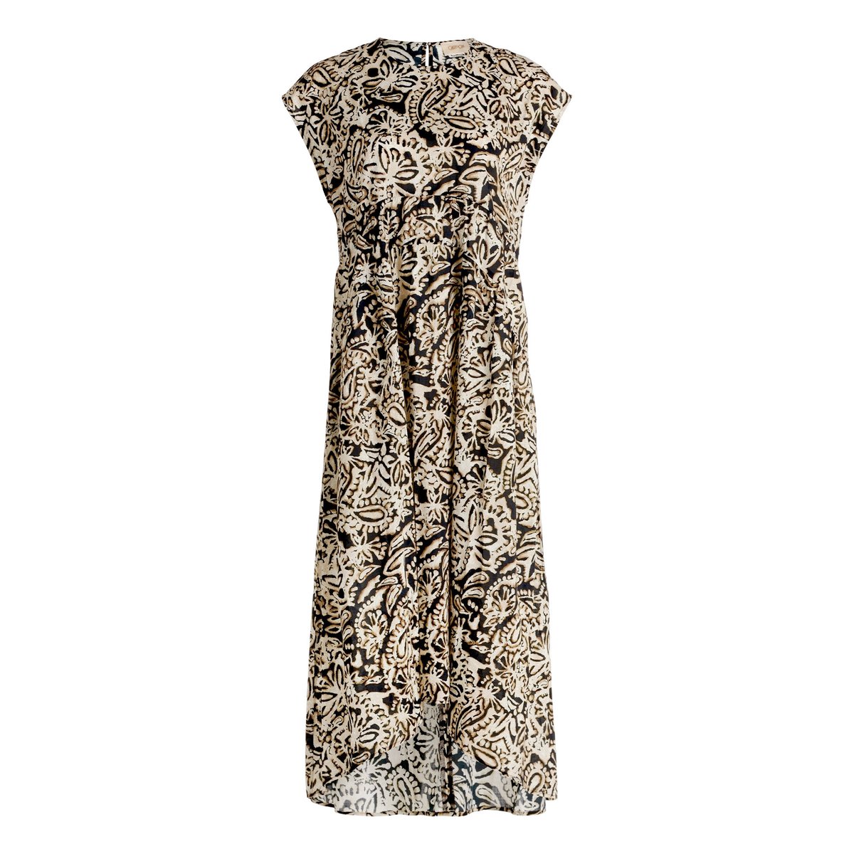 Robe longueur midi à motifs nature/black, CARTOON