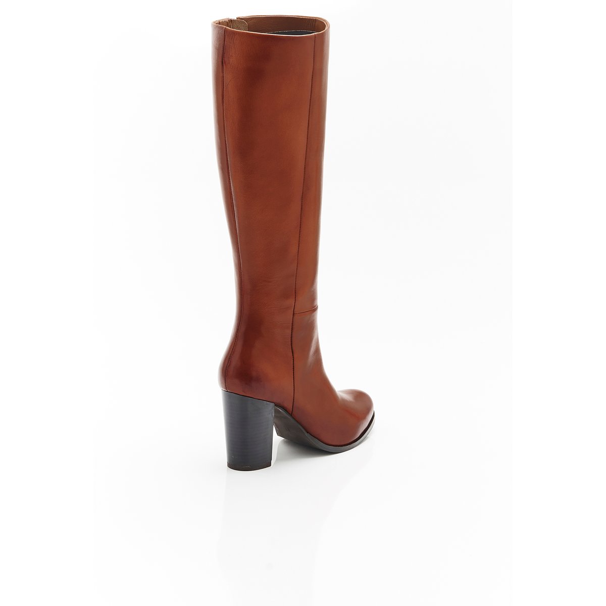Bottes hautes marron caramel, DAMART