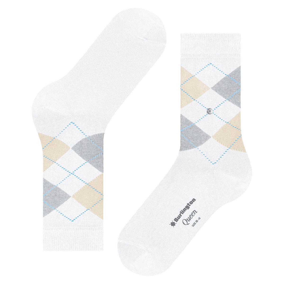 Chaussettes Queen Opaque white (2005), BURLINGTON