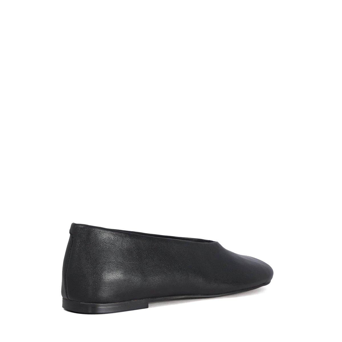 Ballerines à bout rond - HIGHWAY black-leather, DUNE LONDON