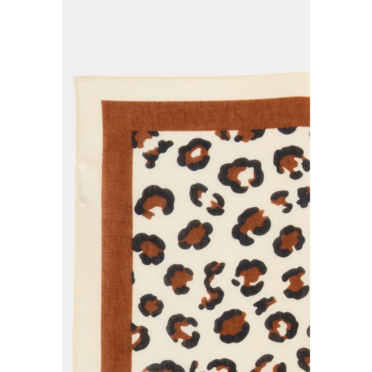 Foulard effet satiné marron, CACHE CACHE