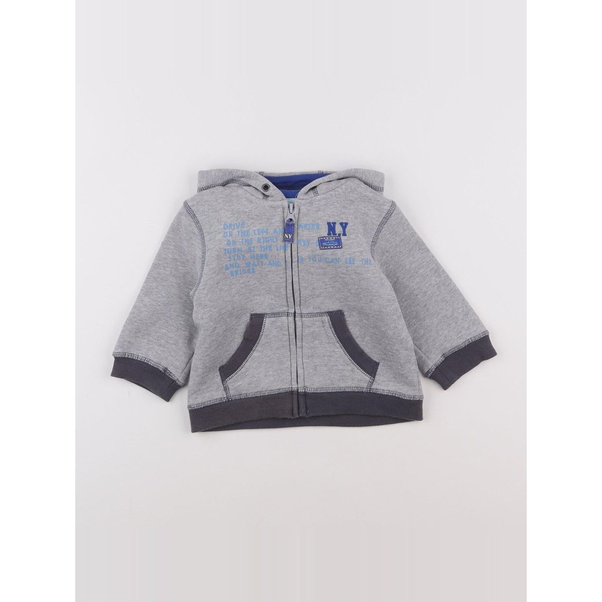Sweat - Etat satisfaisant gris, CADET ROUSSELLE
