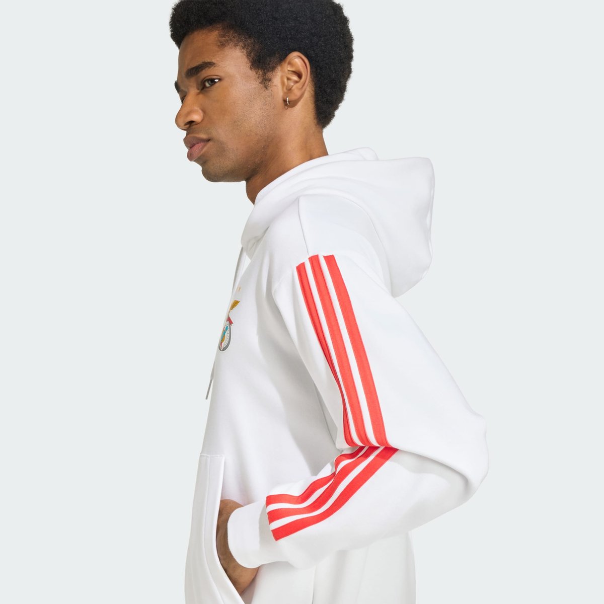 Sweat-Shirt À Capuche Sl Benfica Dna Sweat-Shirt À Capuche Sl Benfica Dna white, adidas Performance