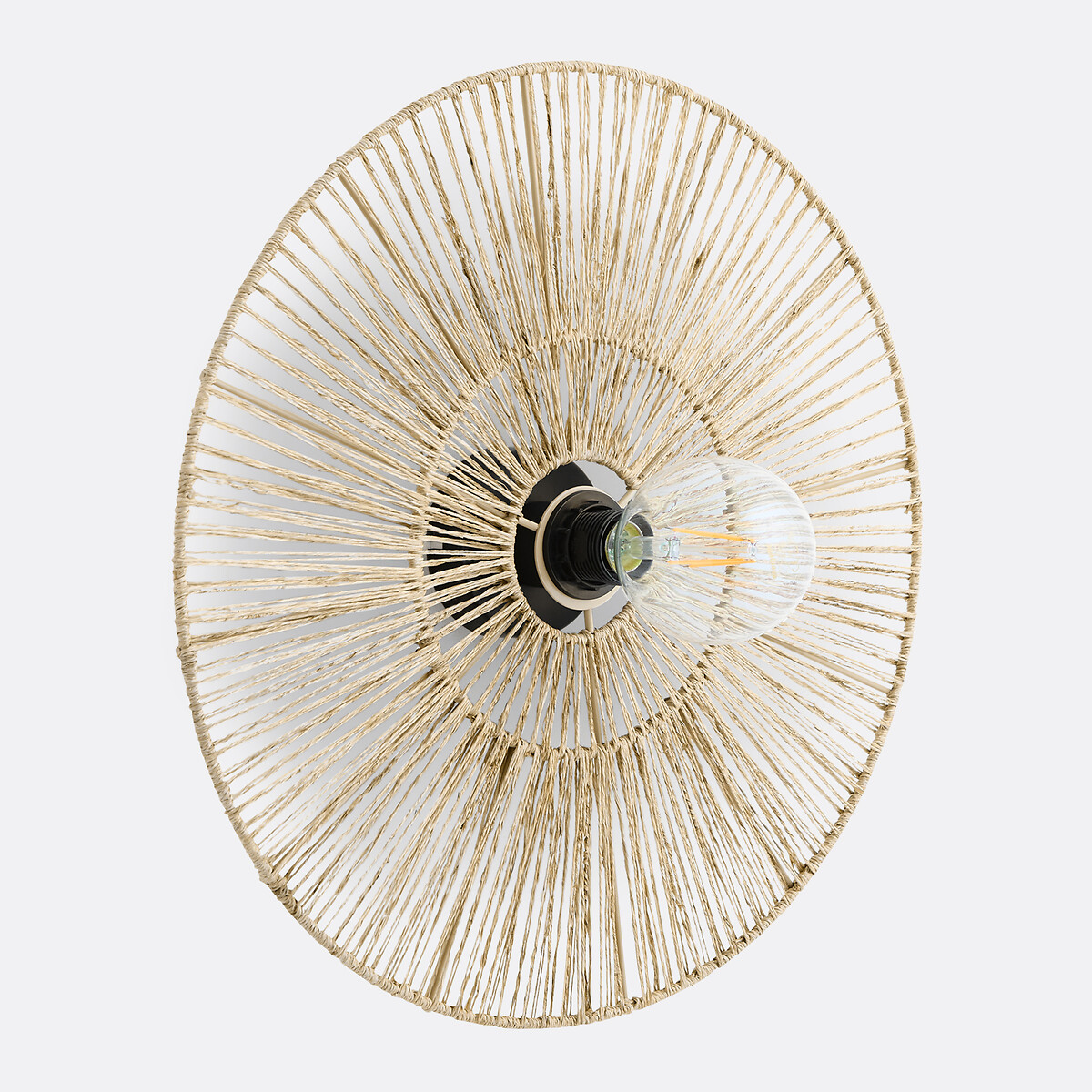 Applique ou plafonnier, rond, diamètre 50 cm, YAKU naturel, LA REDOUTE INTERIEURS