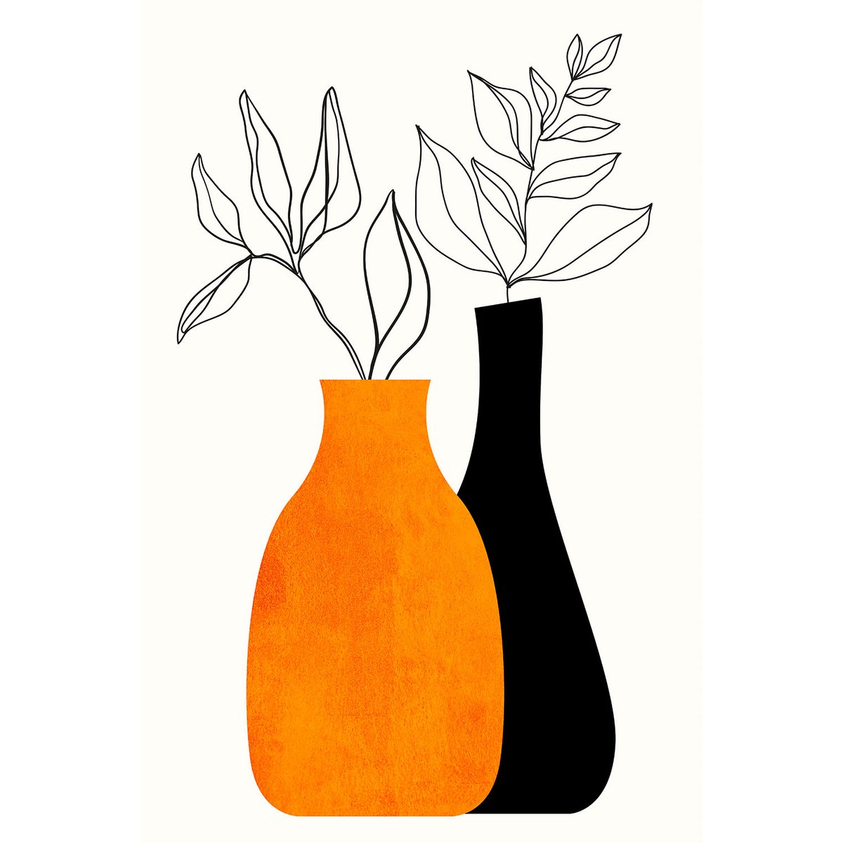 Tableau fleurs plante tableau alu dibond, HEXOA