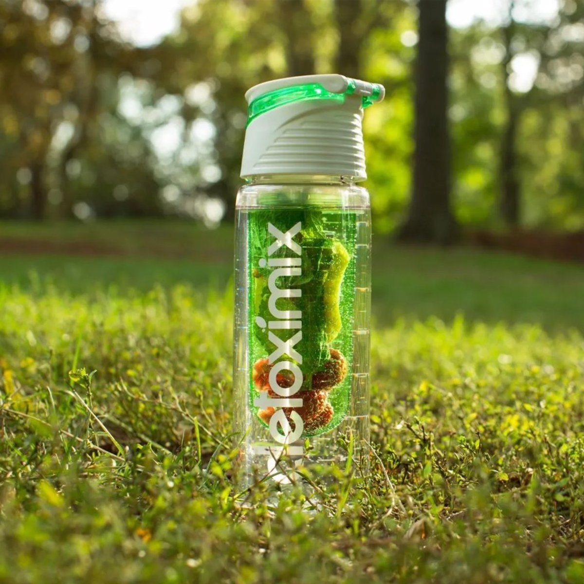 Infuseur à fruits Vert Peppermint vert, DETOXIMIX