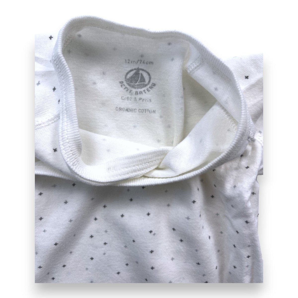Body bébé - Très bon état blanc, PETIT BATEAU