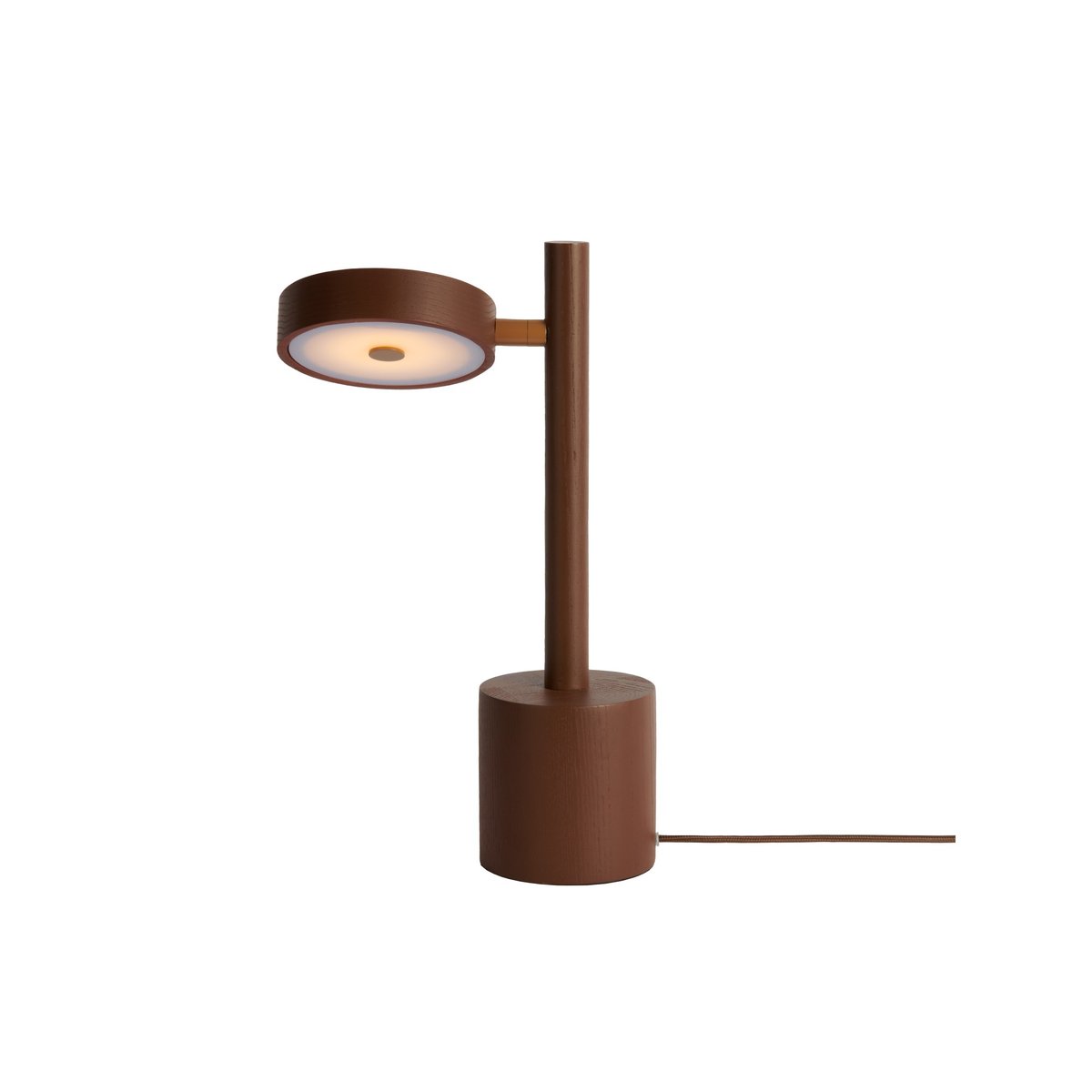 Lampe À Poser Bois OKINAWA marron, GOOD & MOJO