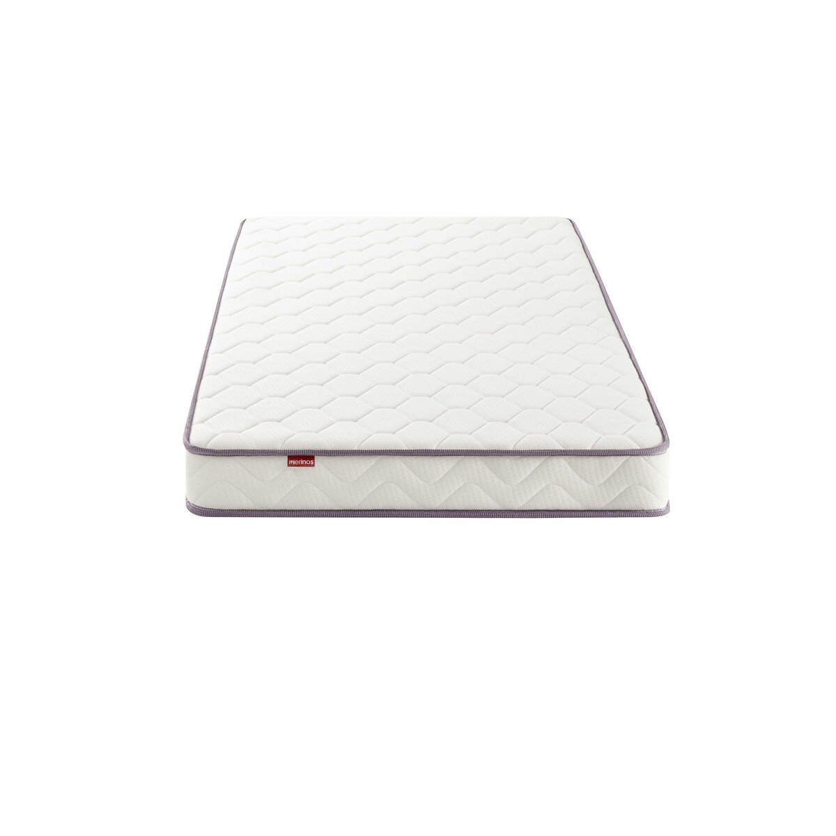 Matelas ado mousse, livré roulé, Positive Lit blanc, MERINOS