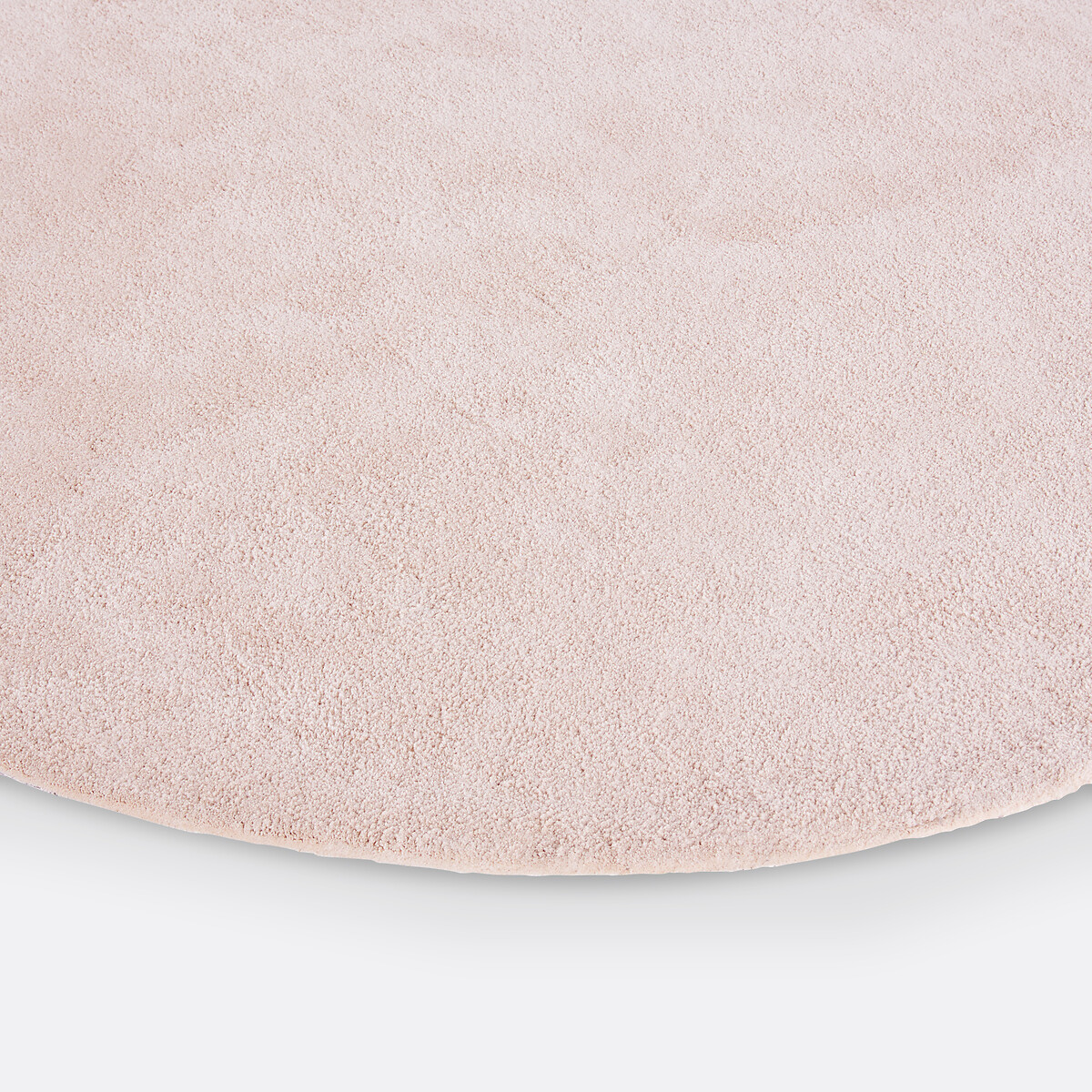Renzo Large Round Tufted Cotton Rug nude, LA REDOUTE INTERIEURS