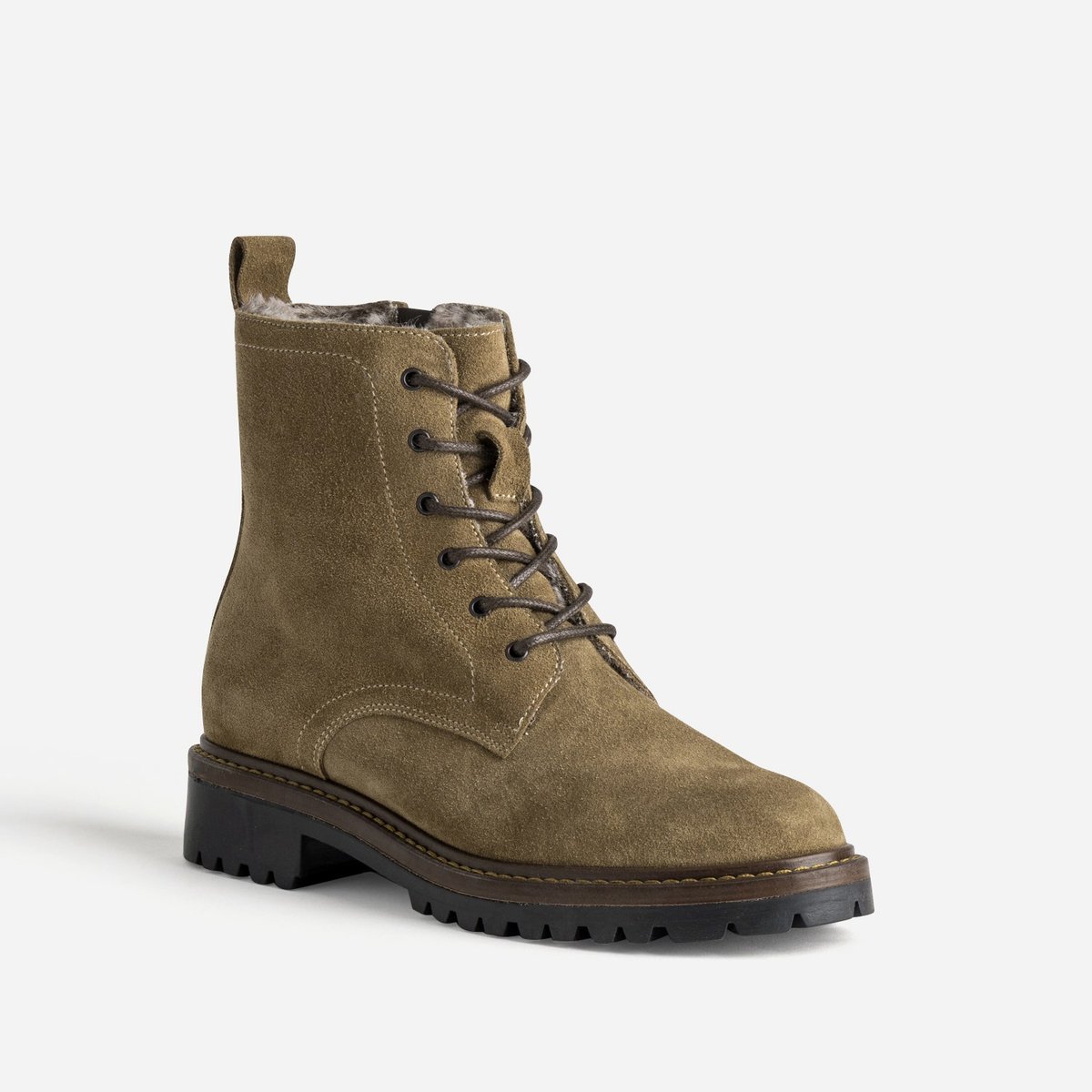 Boots en cuir LUDIVINE camel, ERAM