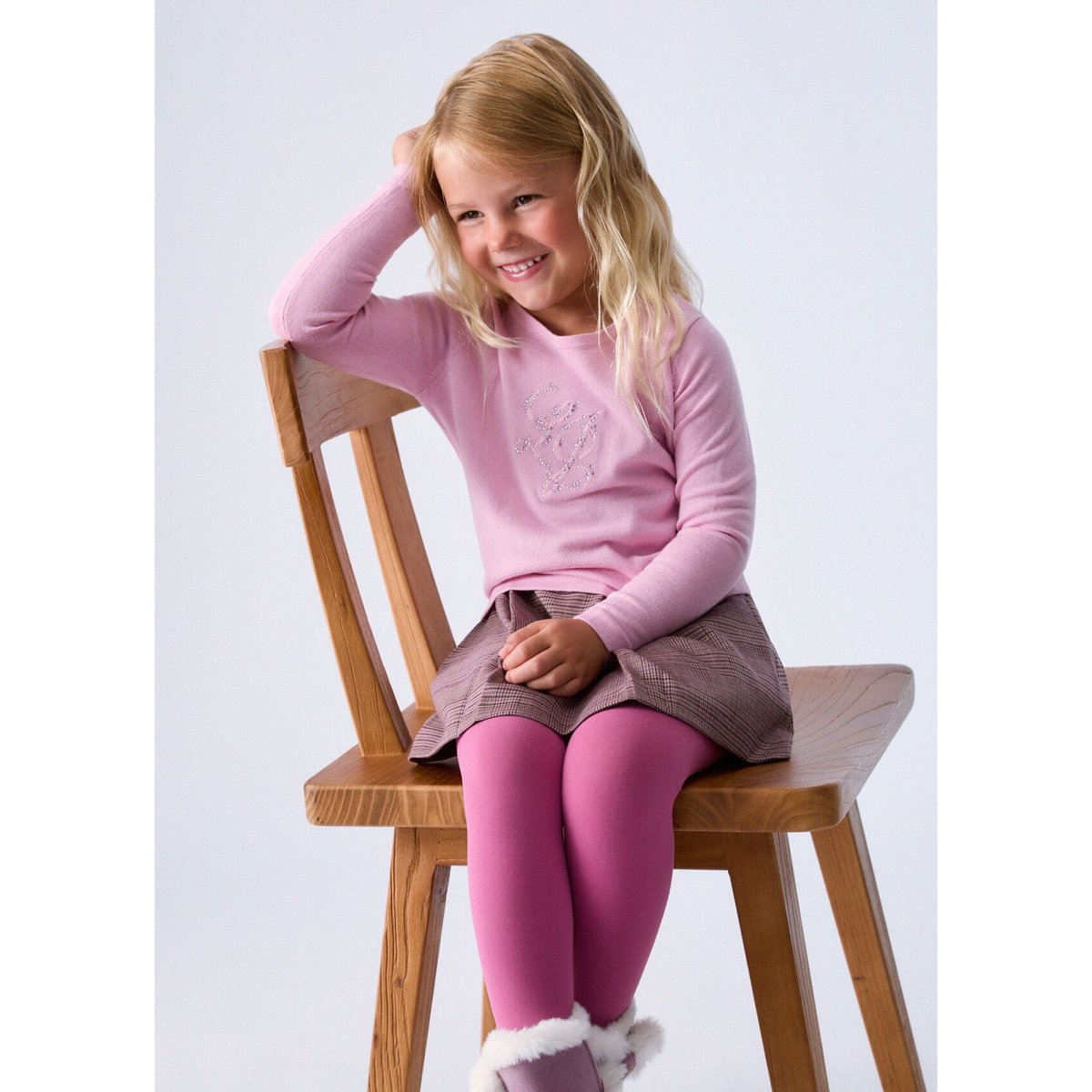 T-shirt en jersey imprimé rose, LIU JO