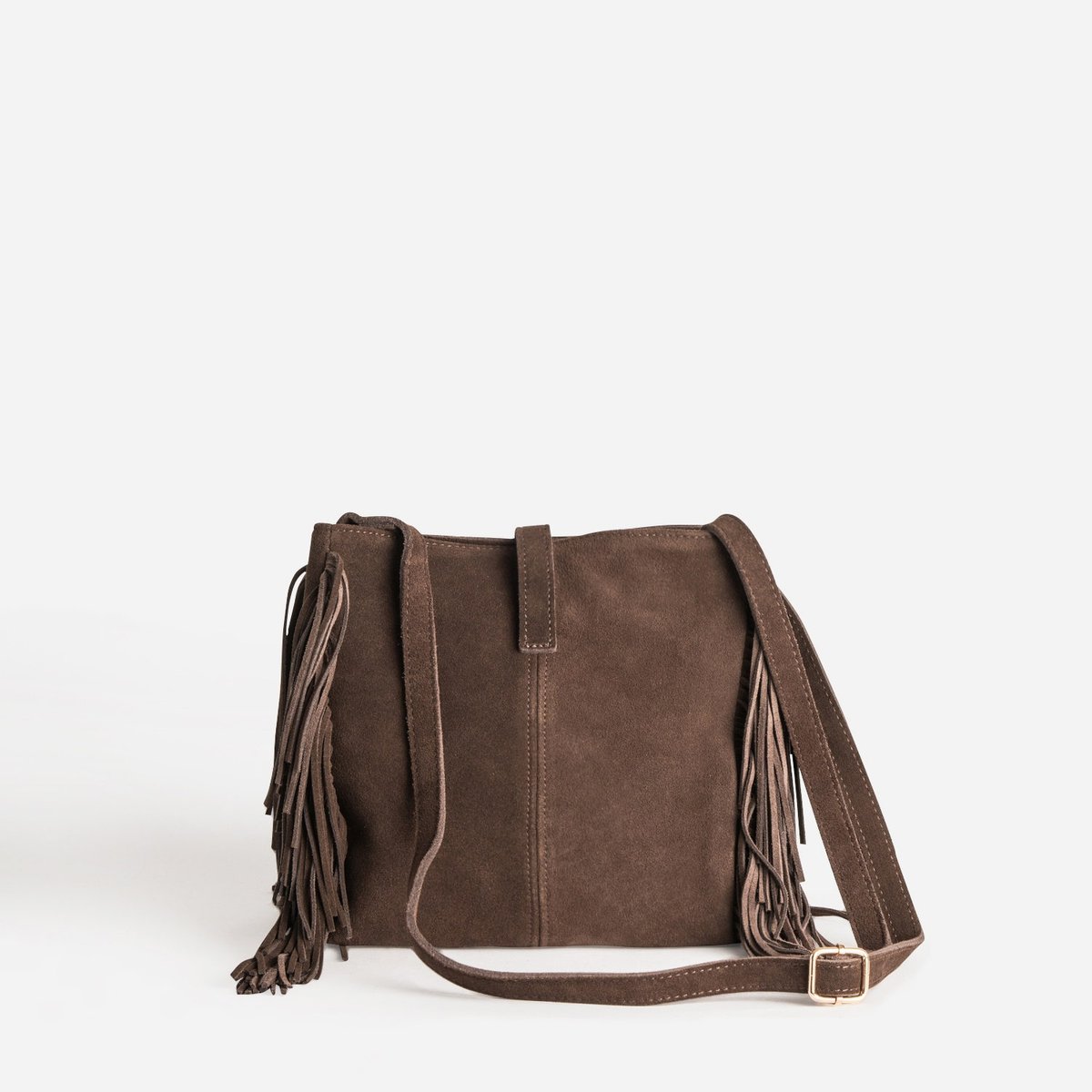 Sac À Main en cuir STENI marron, ERAM