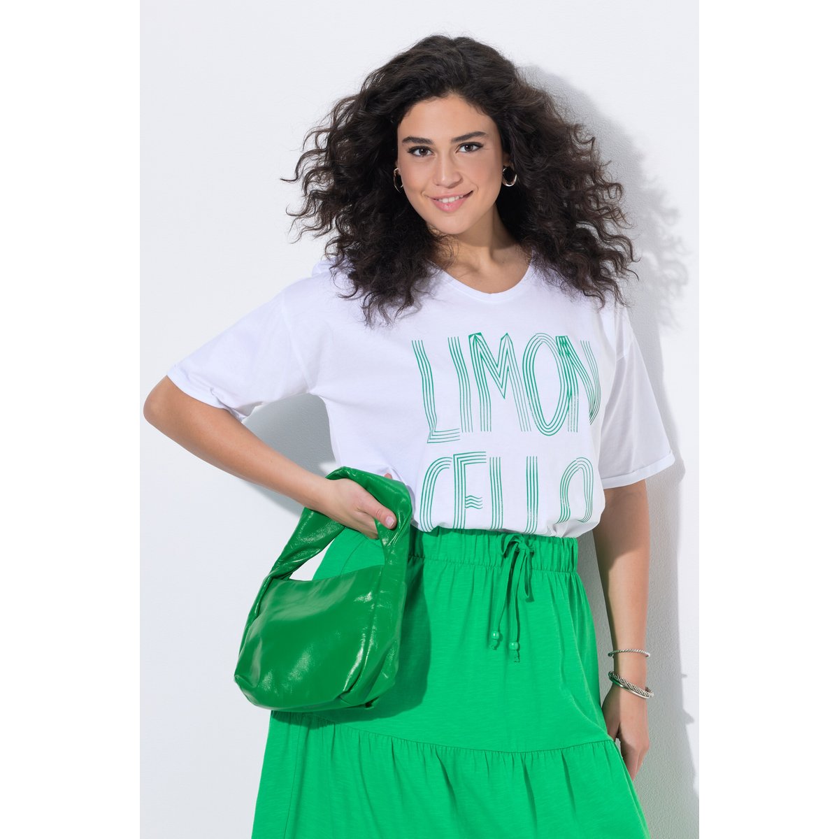 T-shirt oversize Limoncello blanc neige, ULLA POPKEN