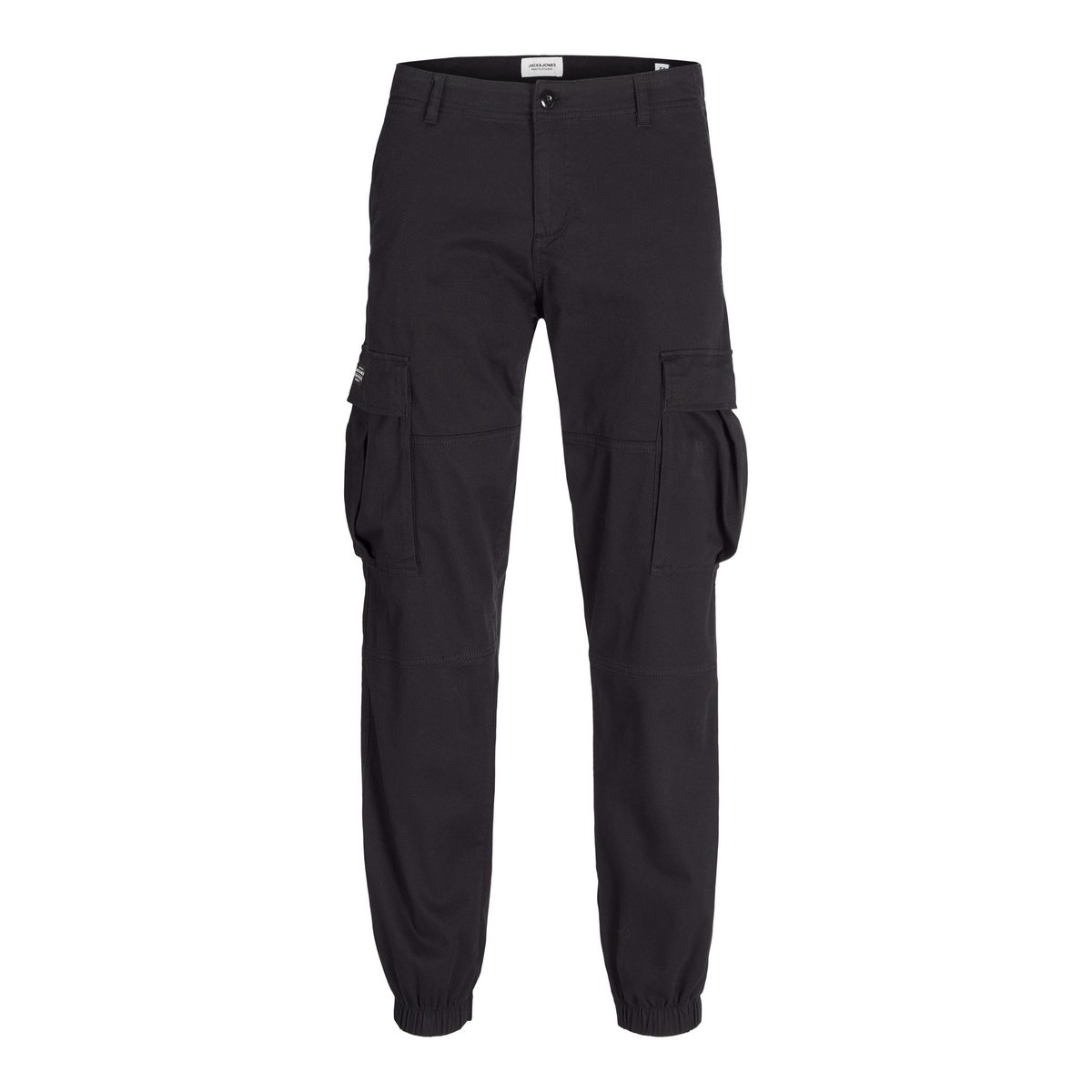 Pantalon Cargo black 1, JACK & JONES