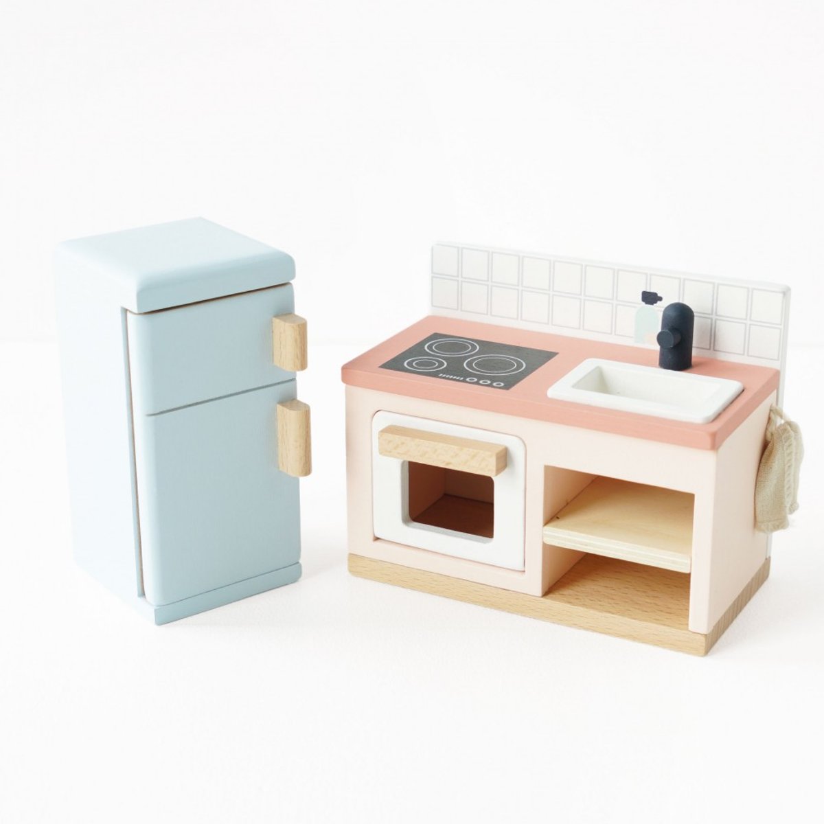 Meubles pour maison de poupées beige, LE TOY VAN
