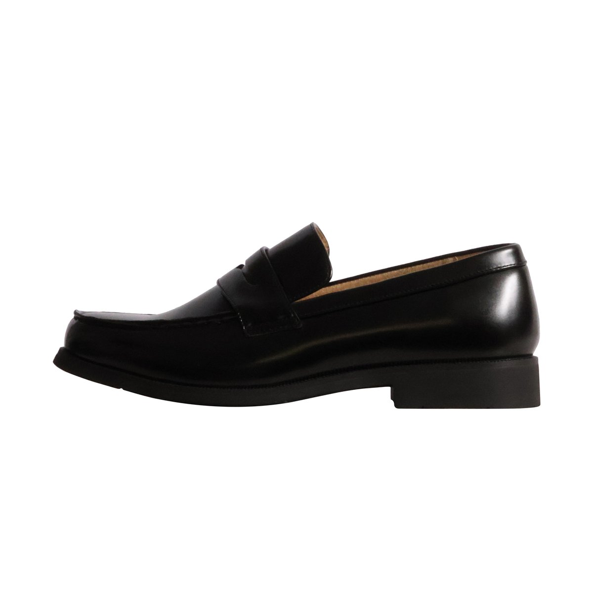 Mocassin Cuir noir, ENZO MARCONI