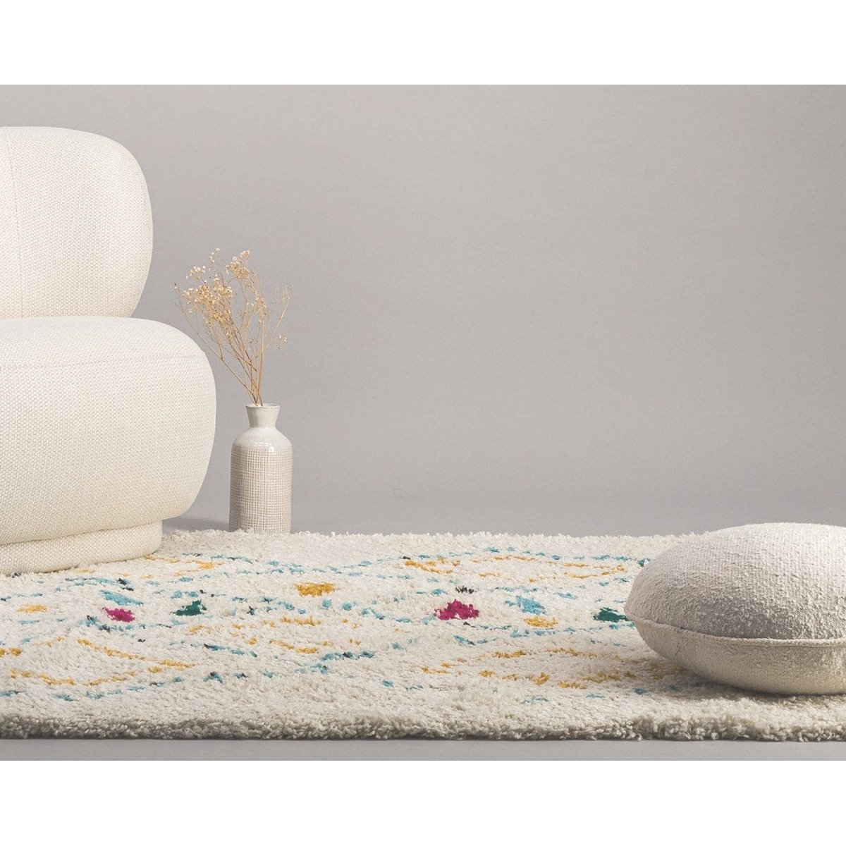 Tapis enfant épais et confortable SINBAD palette colorée, AFK LIVING