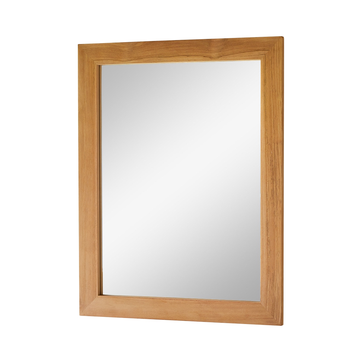 Miroir en Teck massif, TONA naturel, TIKAMOON