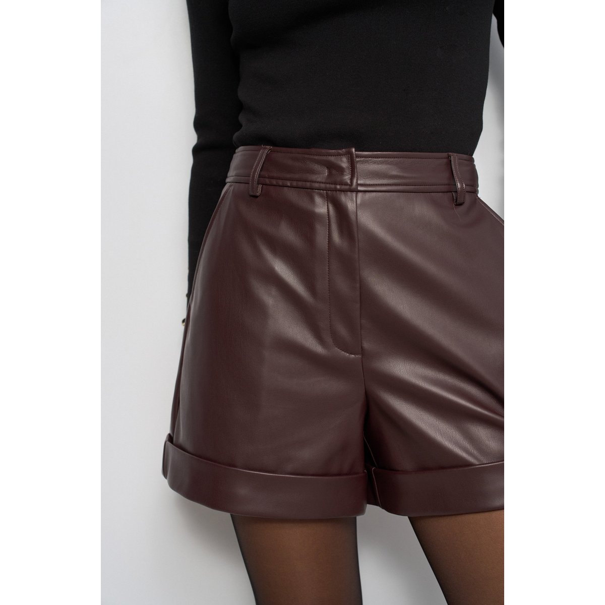 SHORT EN NAPPA marron, SALSA JEANS