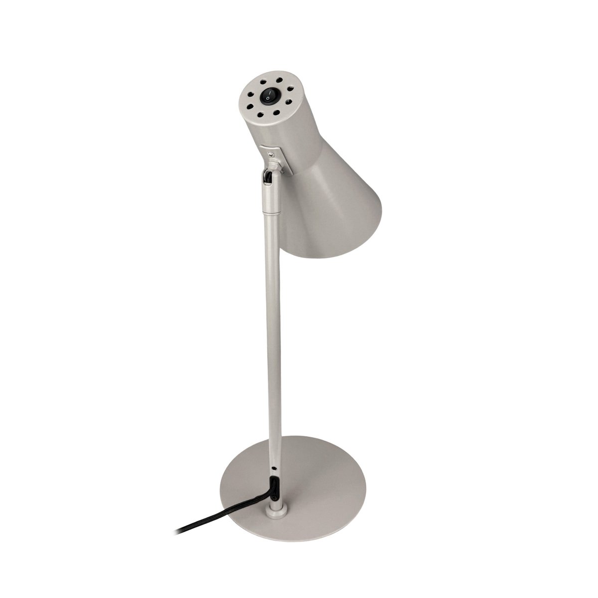 Lampe à poser DL12 en métal coloris gris gris, DYBERG LARSEN