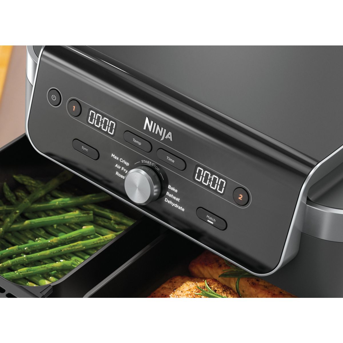 Friteuse sans huile Foodi Dual Air Fryer 9.5L DZ901EUI couleur unique, NINJA