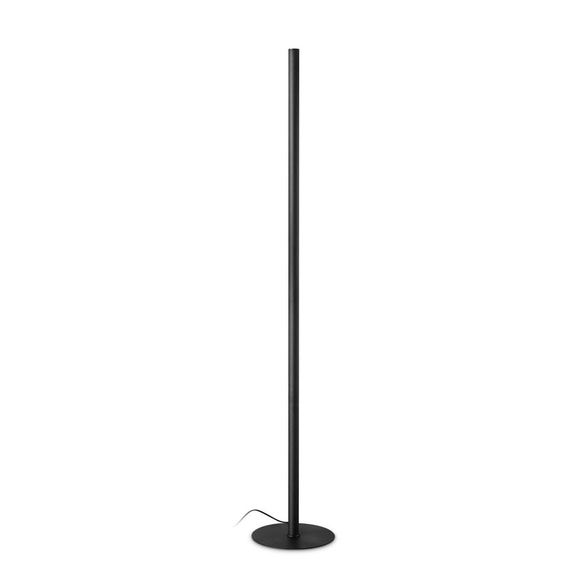 Lampadaire lumière chaude LOOK noir, IDEAL LUX