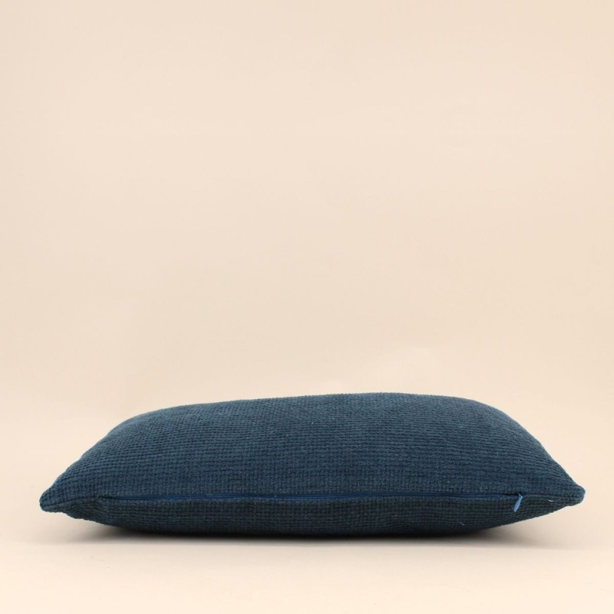 Coussin texturé 35x50cm bleu, ORNAMI