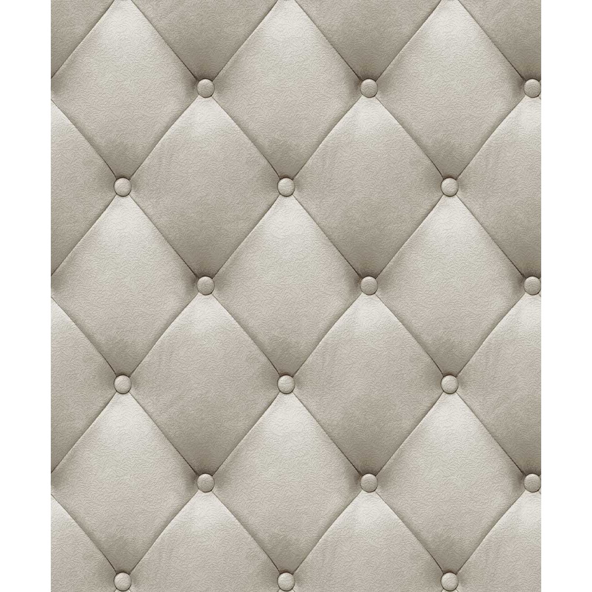 Papier peint vitrail Art nouveau iris mauve beige, HEXOA