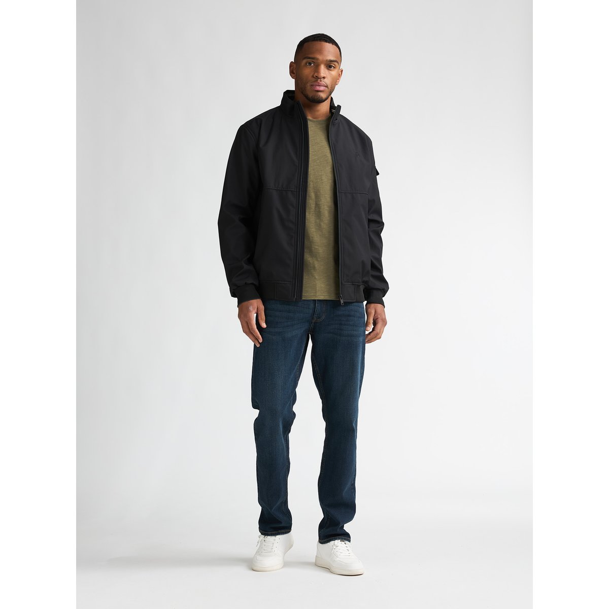 Blouson bomber mustango noir black, PETROL INDUSTRIES