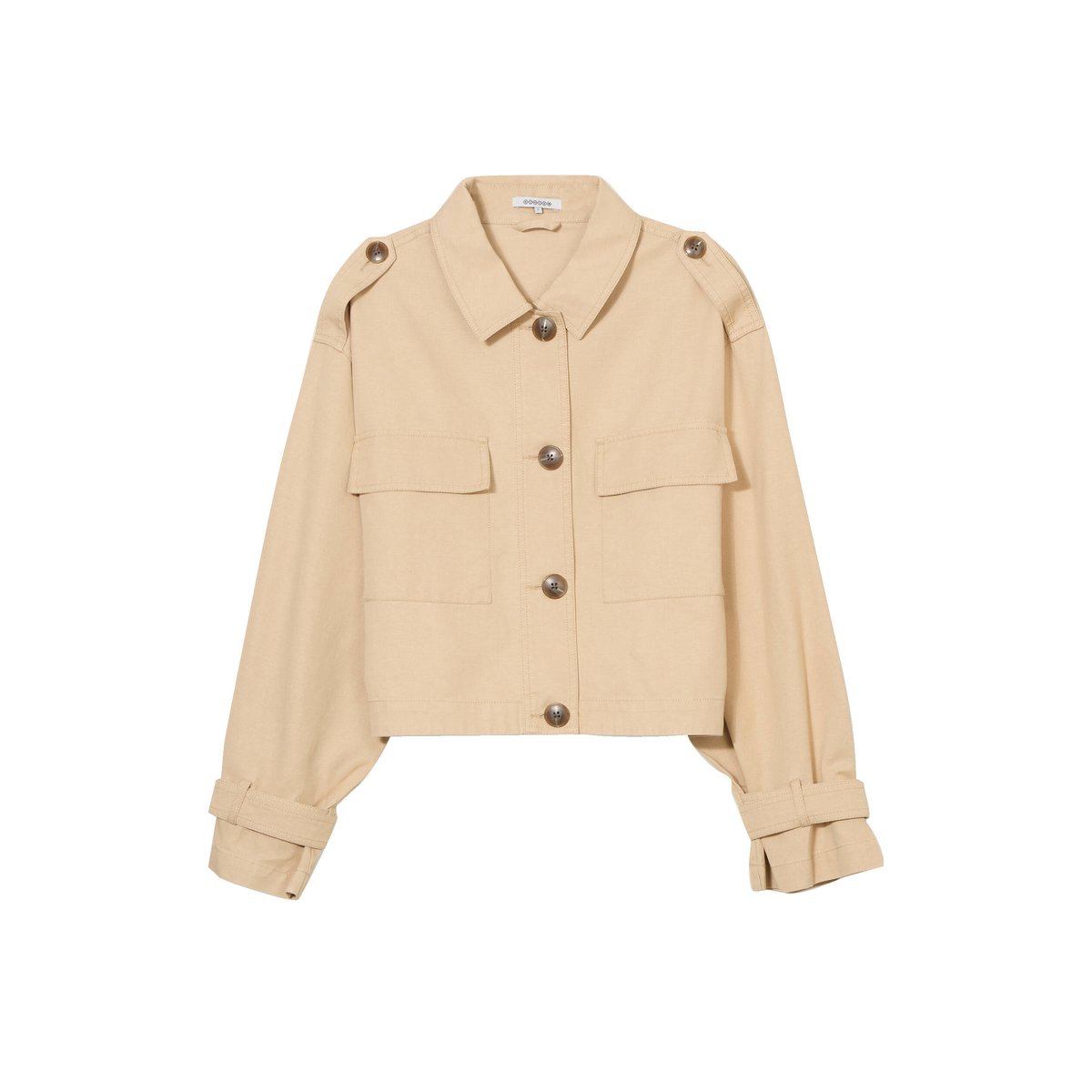 Blouson oversize beige, BONOBO