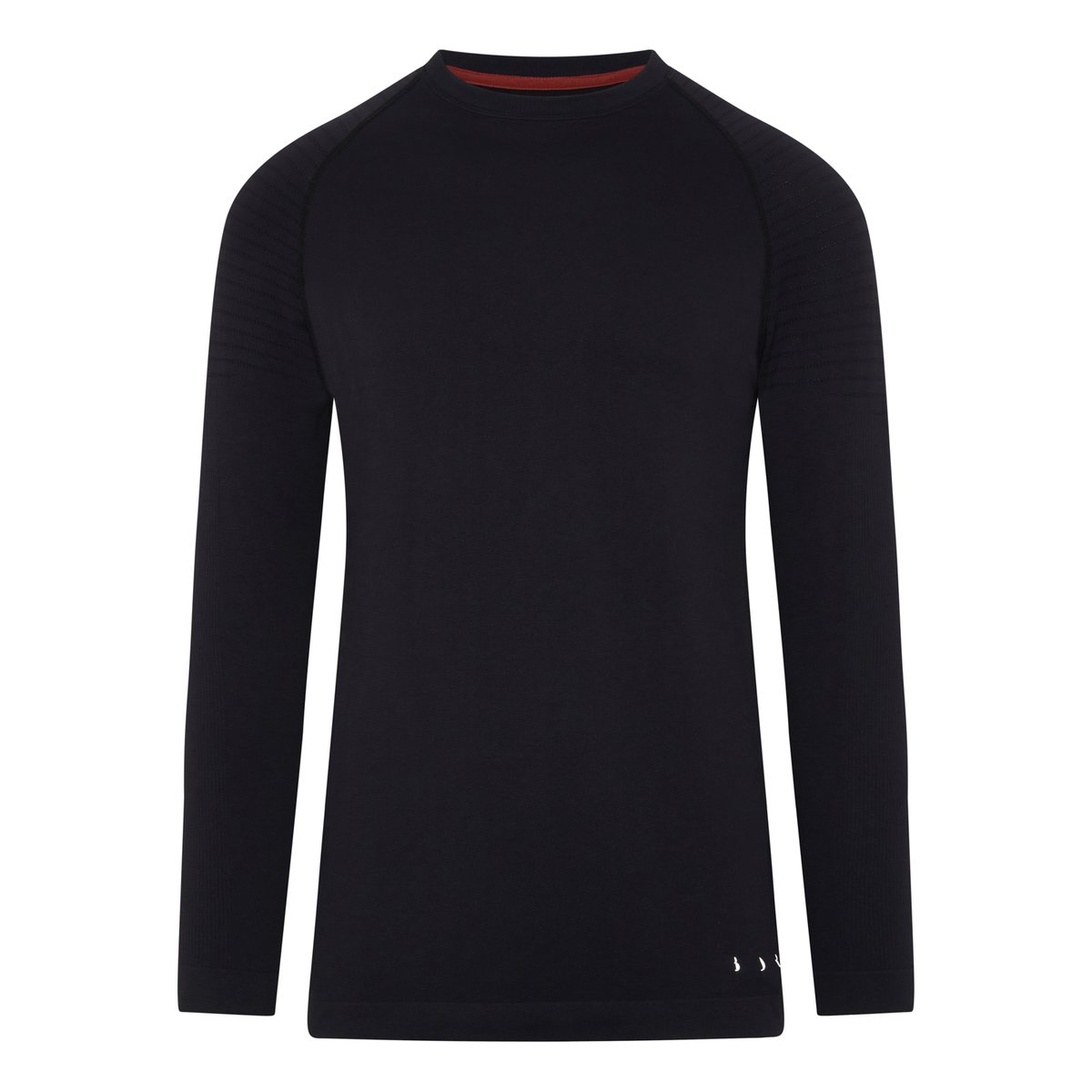 T-Shirt de sport Seamless manches longues ARAL noir, BORN