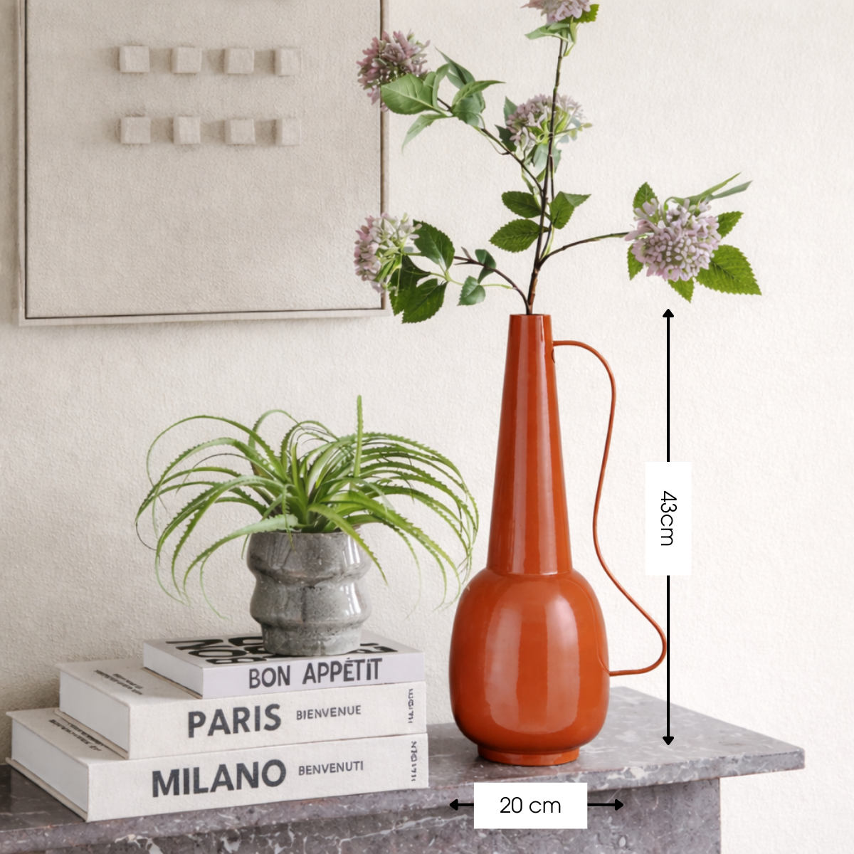 Vase TOSNO brun, MICA DECORATIONS