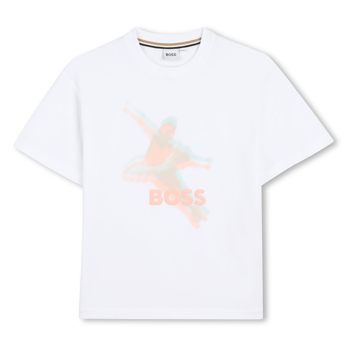 Tee-shirt manches courtes blanc, BOSS KIDSWEAR