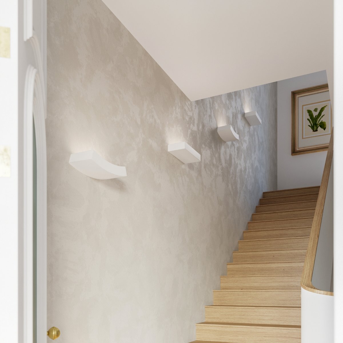 Applique Céramique Blanc G9 2 Hattor blanc, EDEN