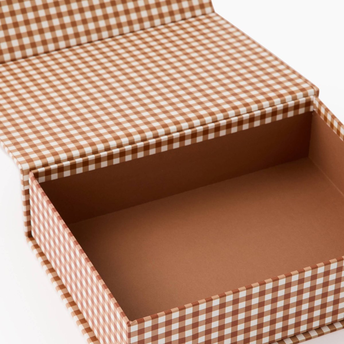 Boite de rangement A6 avec fermeture aimantée copeau, MONOPRIX