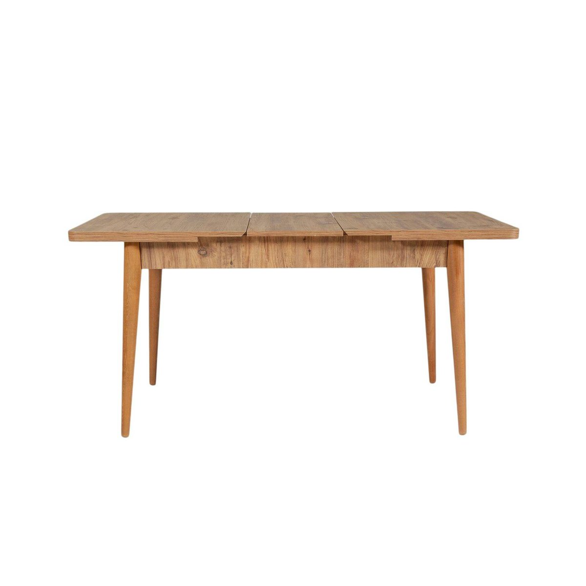 Table extensible 4/6 places - avec rangement ORINA bois clair, PIER IMPORT