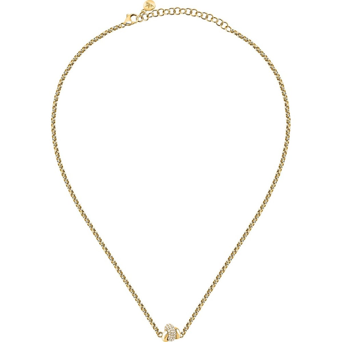 Colliers en Cristal/crystal/steel et Cristal or jaune, MORELLATO